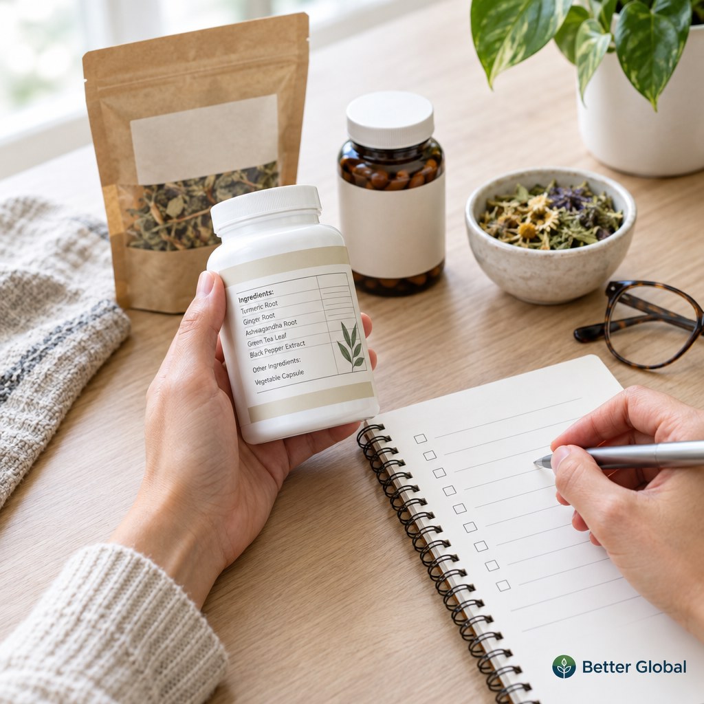 Checklist sebelum membeli suplemen atau herbal
