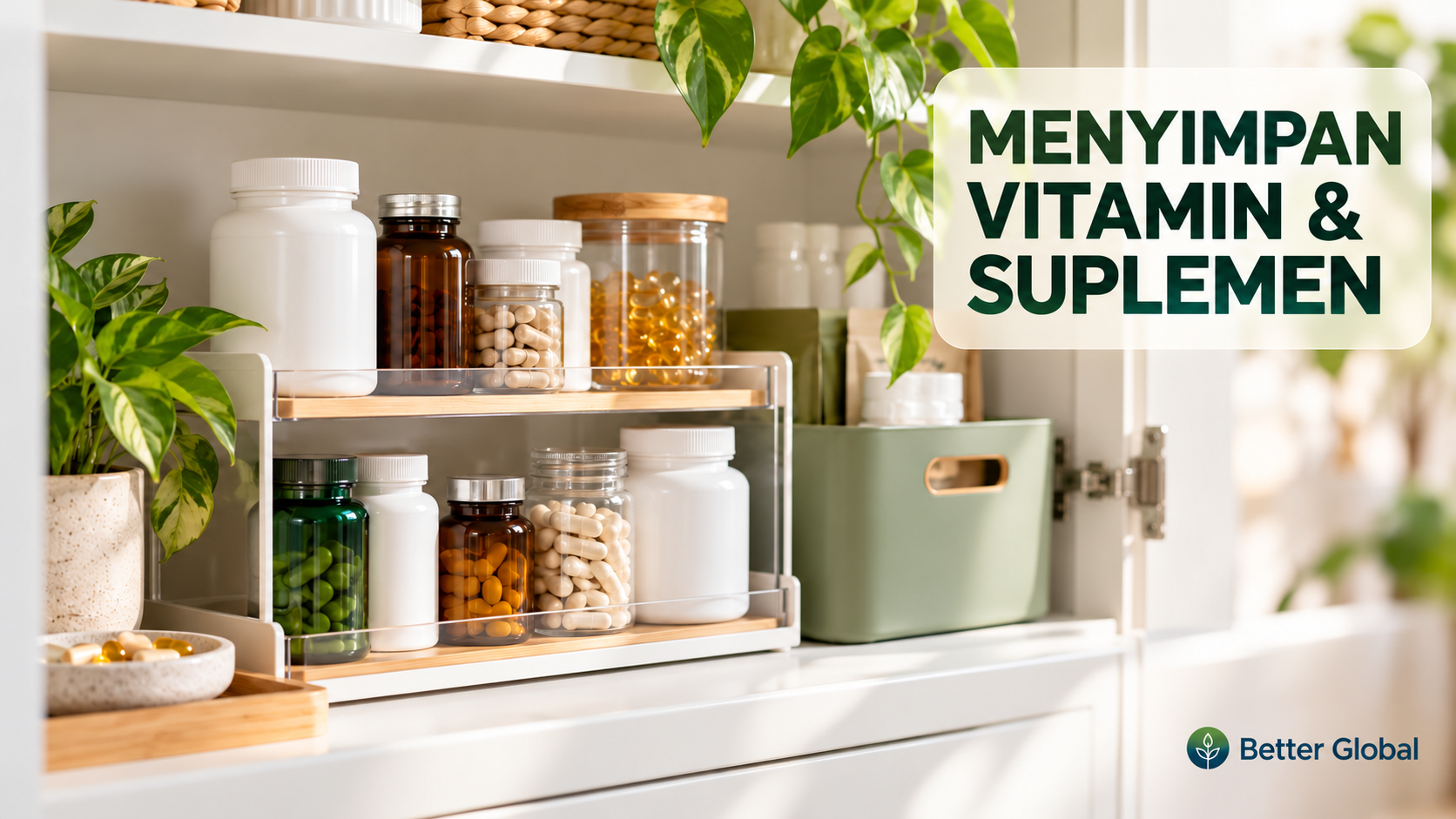 Cara Menyimpan Vitamin dan Suplemen di Rumah agar Kualitasnya Tetap Terjaga